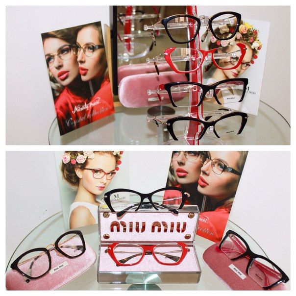 Новая коллекция оправ MIU MIU !
