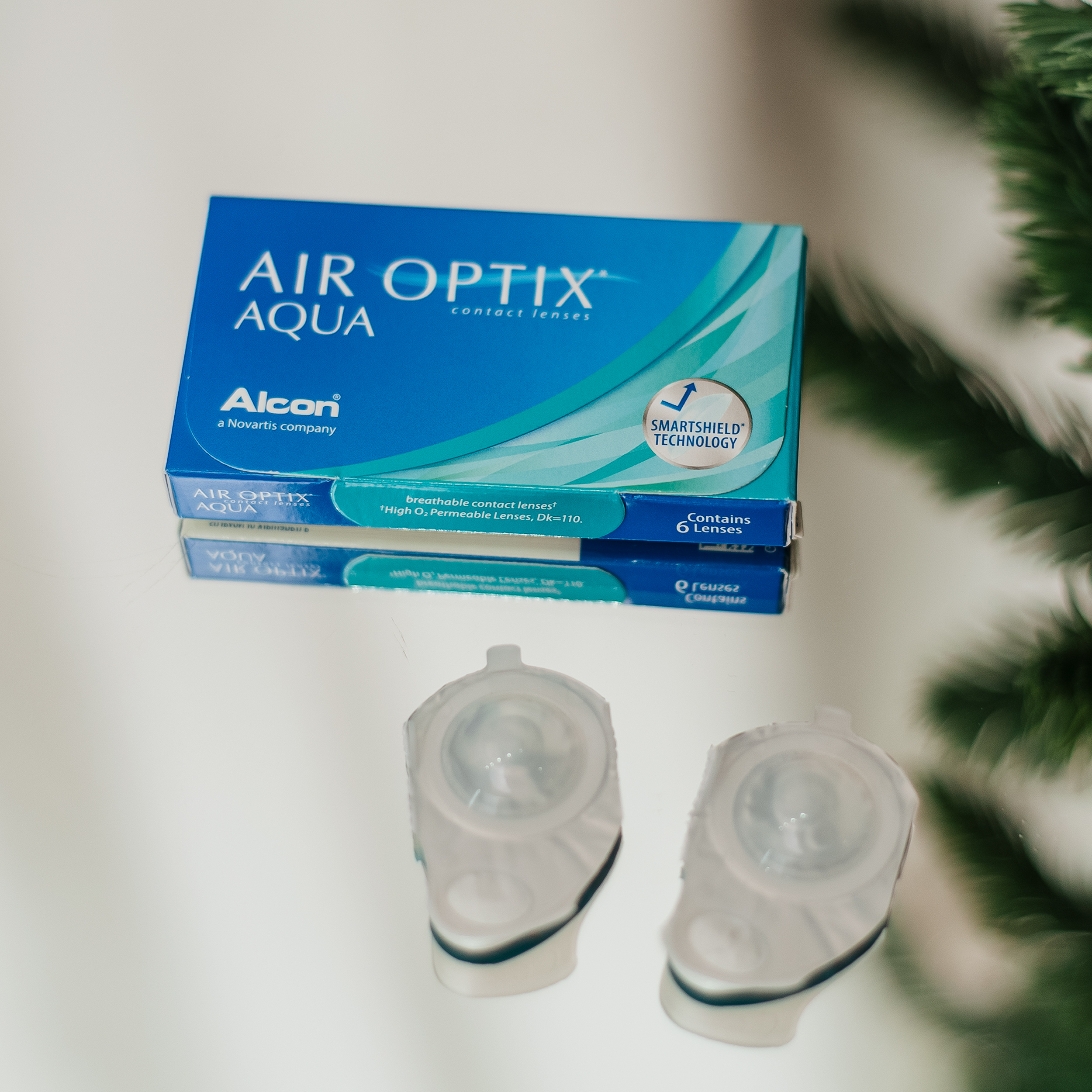 Вы носите контактные линзы Air Optix Aqua? 