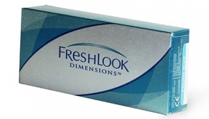 FreshLook Dimensions с диоптриями